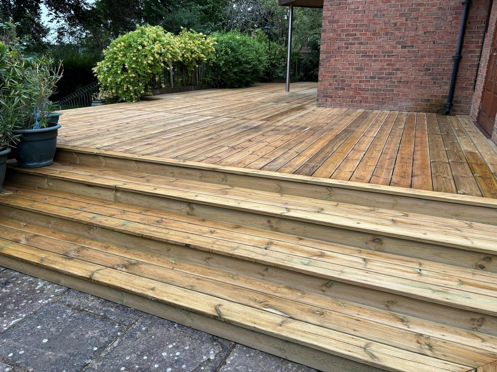 Pine Decking Fitted In Bourne End 04 Xlarge