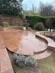 Sandstone Patio And Walls Marlow 3 Small